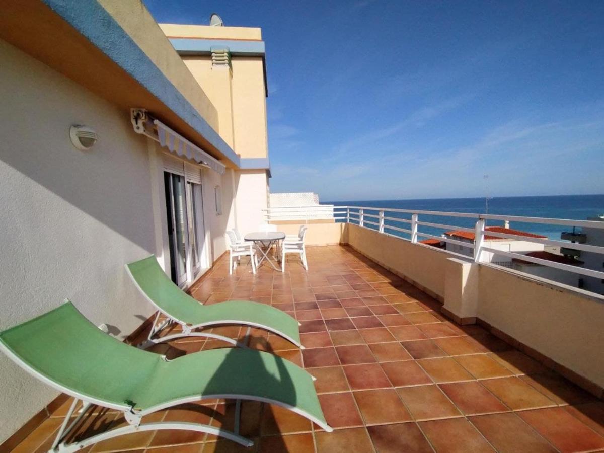 Apartamento Precioso Ático Con Piscina Peñíscola Exterior foto